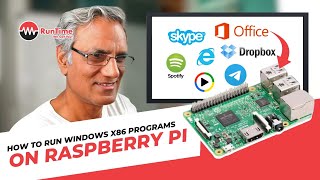 How To Run Windows x86 Programs on ARM Raspberry Pi [upl. by Neddy927]