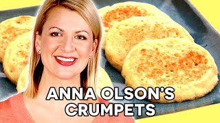 Professional Baker Teaches You How To Make CRUMPETS [upl. by Stagg933]