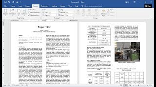 How to Prepare Research Paper for Publication in MS Word Easy [upl. by Kiersten378]