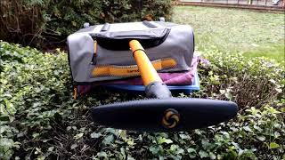 Samsonite Paradiver Light Rolling Duffle 55CM Full Unboxing  Gadget Explained [upl. by Nosmas60]