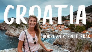 FIRST IMPRESSIONS OF CROATIA 🇭🇷 what to eat see amp do in Dubrovnik Split and Brac [upl. by Nybor367]