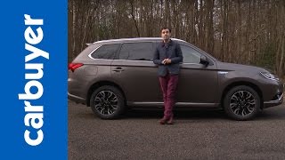 Mitsubishi Outlander PHEV SUV indepth review  Carbuyer [upl. by Matthew]