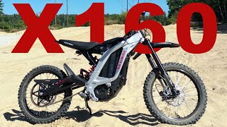 Segway x160 Review  Electric Dirt Bike Sur Ron mini [upl. by Josh]