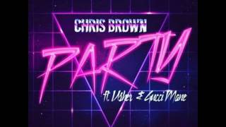 Chris Brown  Party feat Usher amp Gucci Mane  Lyrics [upl. by Maryanne]