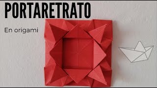 Portaretrato en Origami [upl. by Oakleil]