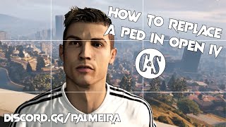 How to replace a ped in open iv addon by Palmeira 🌴 [upl. by Norm660]