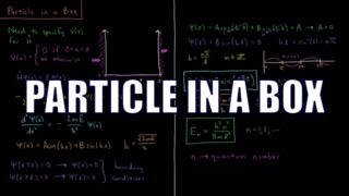 Quantum Chemistry 35  Particle in a Box [upl. by Ecyor205]