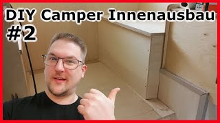 DIY Camper Innenausbau 2 Sitzgruppe [upl. by Eytak]