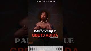 PANÉGYRIQUE GBETƆ AƉIƉA  IAMYOURCLOUNON [upl. by Atihcnoc]