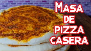 MASA DE PIZZA CASERA  MATIAS CHAVERO [upl. by Noirred675]