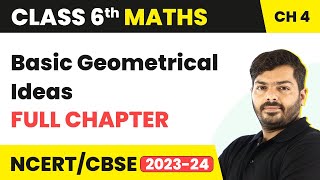 Basic Geometrical Ideas  Full Chapter Explanation amp NCERT Solutions  Class 6 Maths Chapter 4 [upl. by Currie]