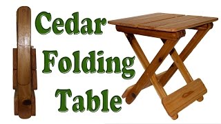 How To Make A Folding Table [upl. by Aiksas173]