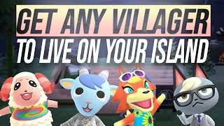 ACNH How to Get ANY Villager with Proven Method ALL NEW VILLAGERS INCLUDED [upl. by Anilys144]