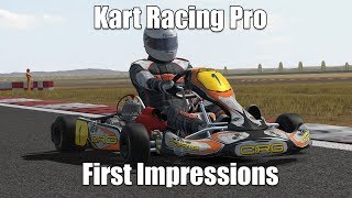 The Best Karting Sim Available Kart Racing Pro First Impressions [upl. by Volotta106]