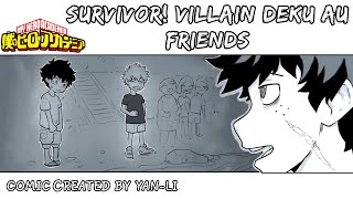 Survivor Villain Deku AU Short  Friends My Hero Academia Comic Dub [upl. by Crifasi]