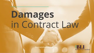 Contract Law Remedies for Breach Damages Compensatory Incidental Consequential [upl. by Fem373]