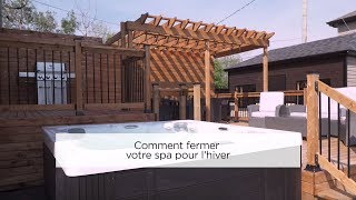 Comment fermer votre spa pour lhiver [upl. by Nelleh]