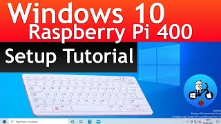 Windows 10 on Raspberry Pi 400 How to setup and Overclock WOR episode 27 [upl. by Trubow]