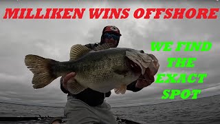 Milliken Wins Offshore  Toledo Bend [upl. by Vullo]