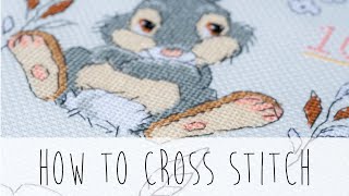 HOW TO CROSS STITCH • VERVACO [upl. by Beitris806]