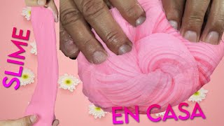 COMO HACER SLIME ¿1 INGREDIENTE SIN PEGAMENTO SIN BORAX FÁCIL DE HACER [upl. by Eelegna653]