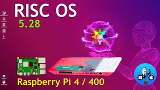 RISC OS 528 Raspberry Pi 400 [upl. by Cleavland109]