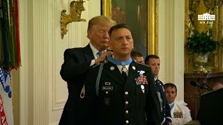 Medal of Honor Ceremony Staff Sgt David G Bellavia [upl. by Milman670]