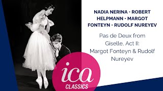 Margot Fonteyn  Rudolf Nureyev Giselle PAS DE DEUX FROM ACT II [upl. by Moneta]